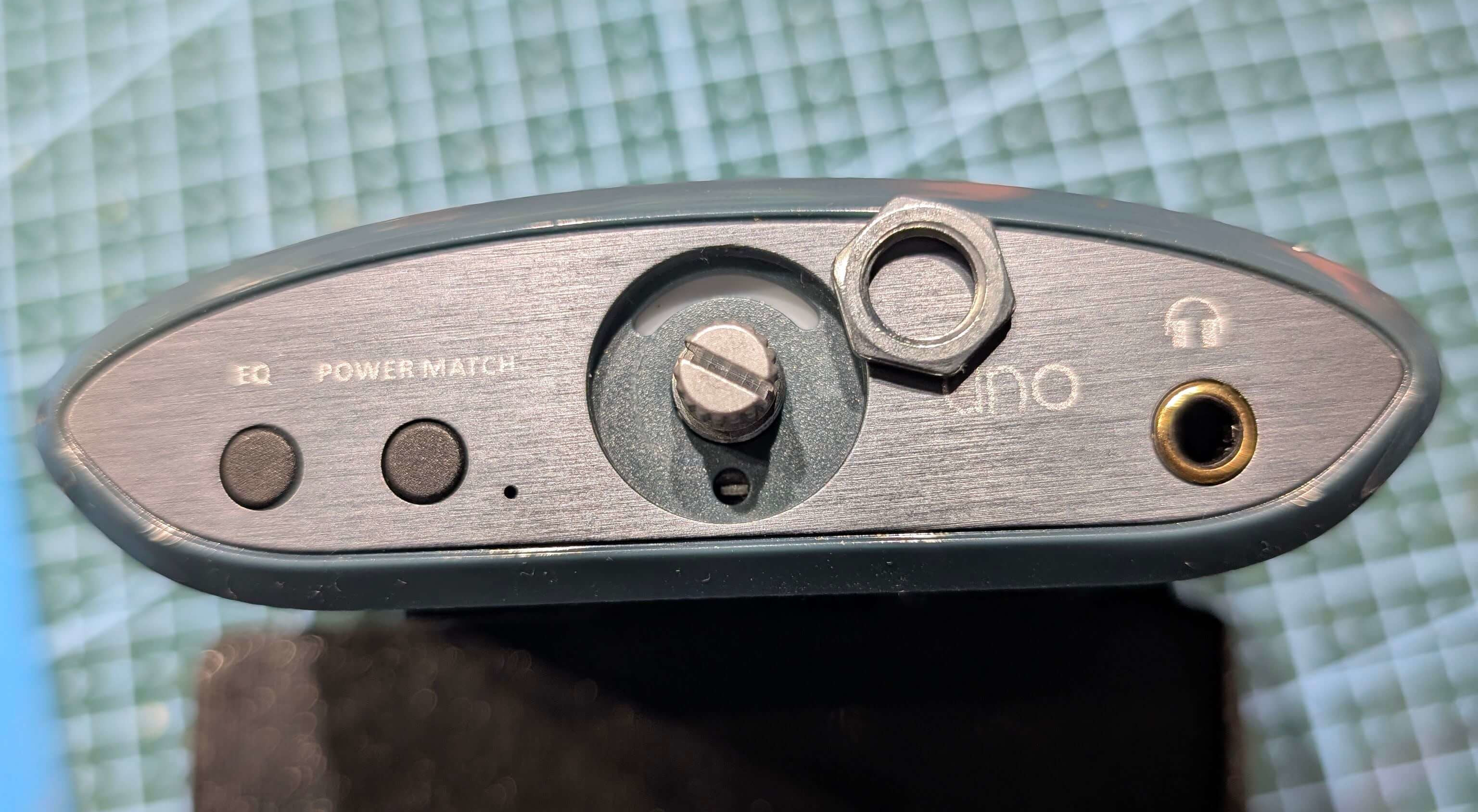 Front side of the DAC